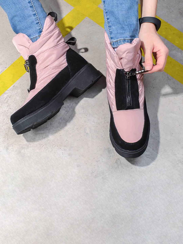 Ботинки розового цвета | 5648159