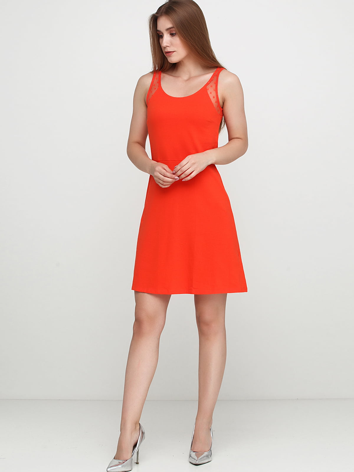 Сукня морквяного кольору | 5658767