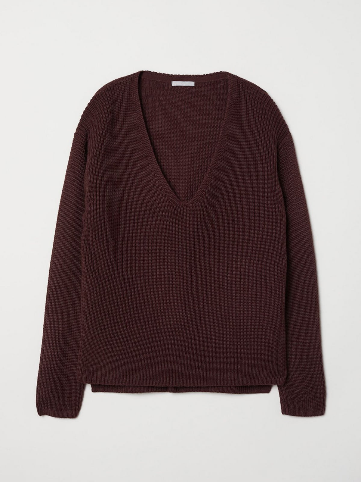 Пуловер бордовий | 5660411