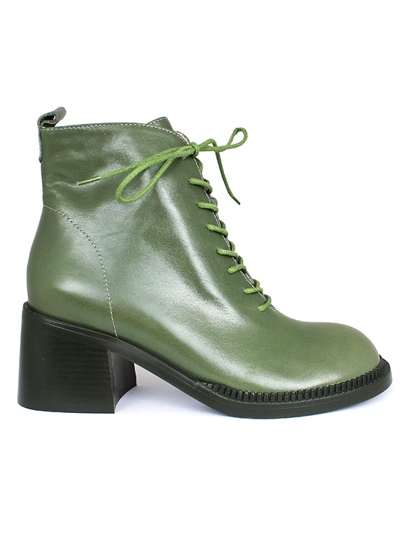 Ботинки зеленые | 5670808