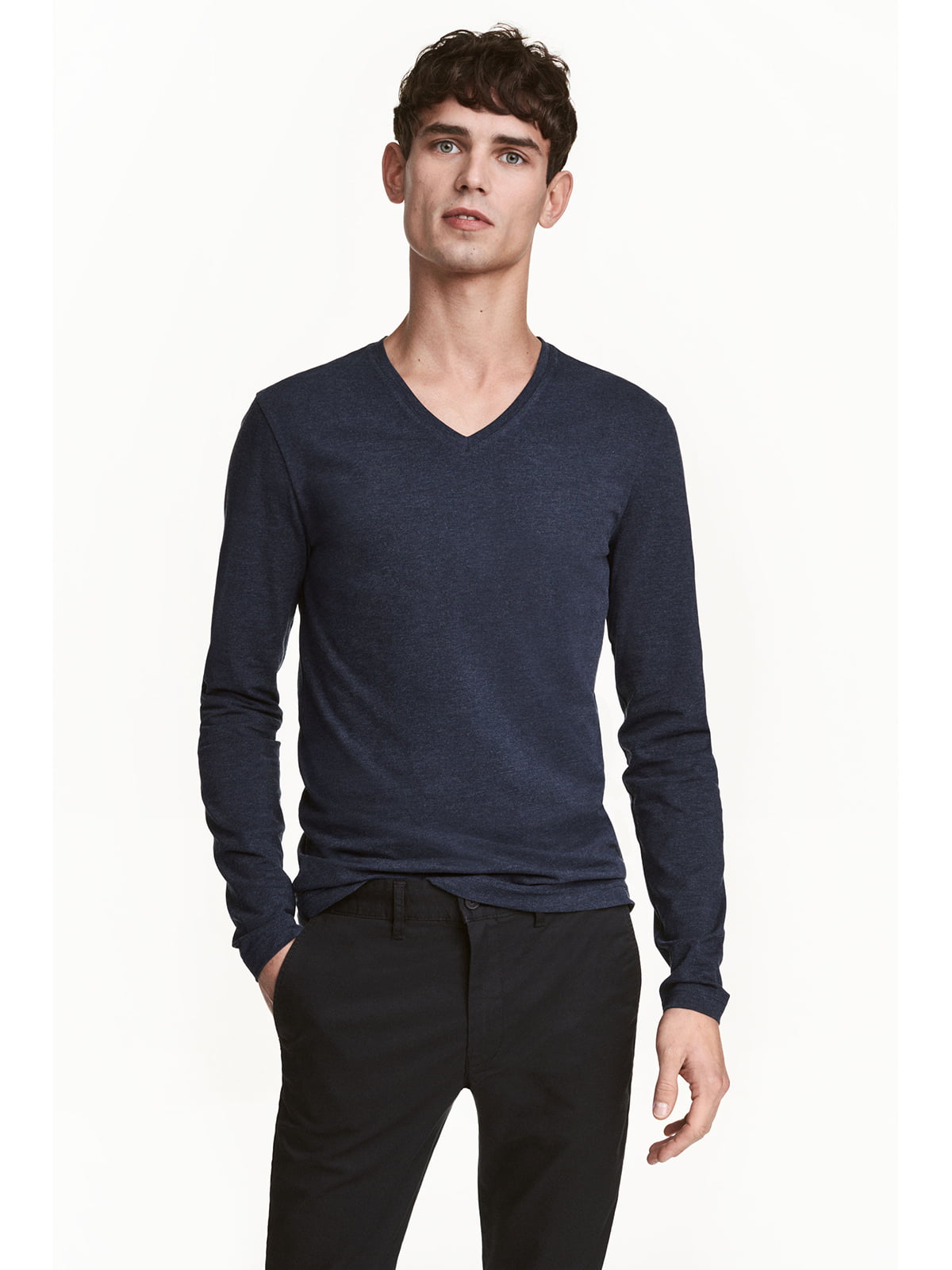 Пуловер синій | 5666645