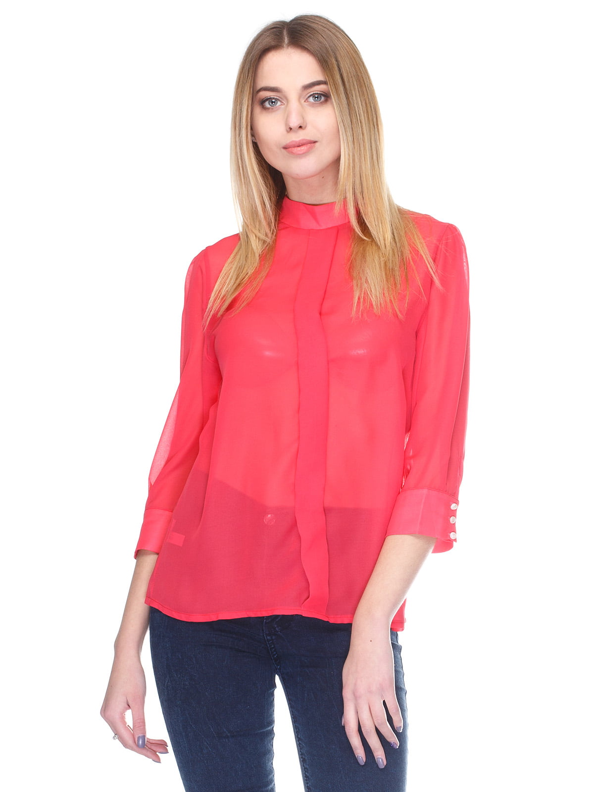 Блуза кораллового цвета | 3351213