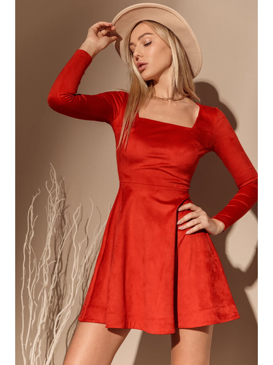 Платье красное | 5681882