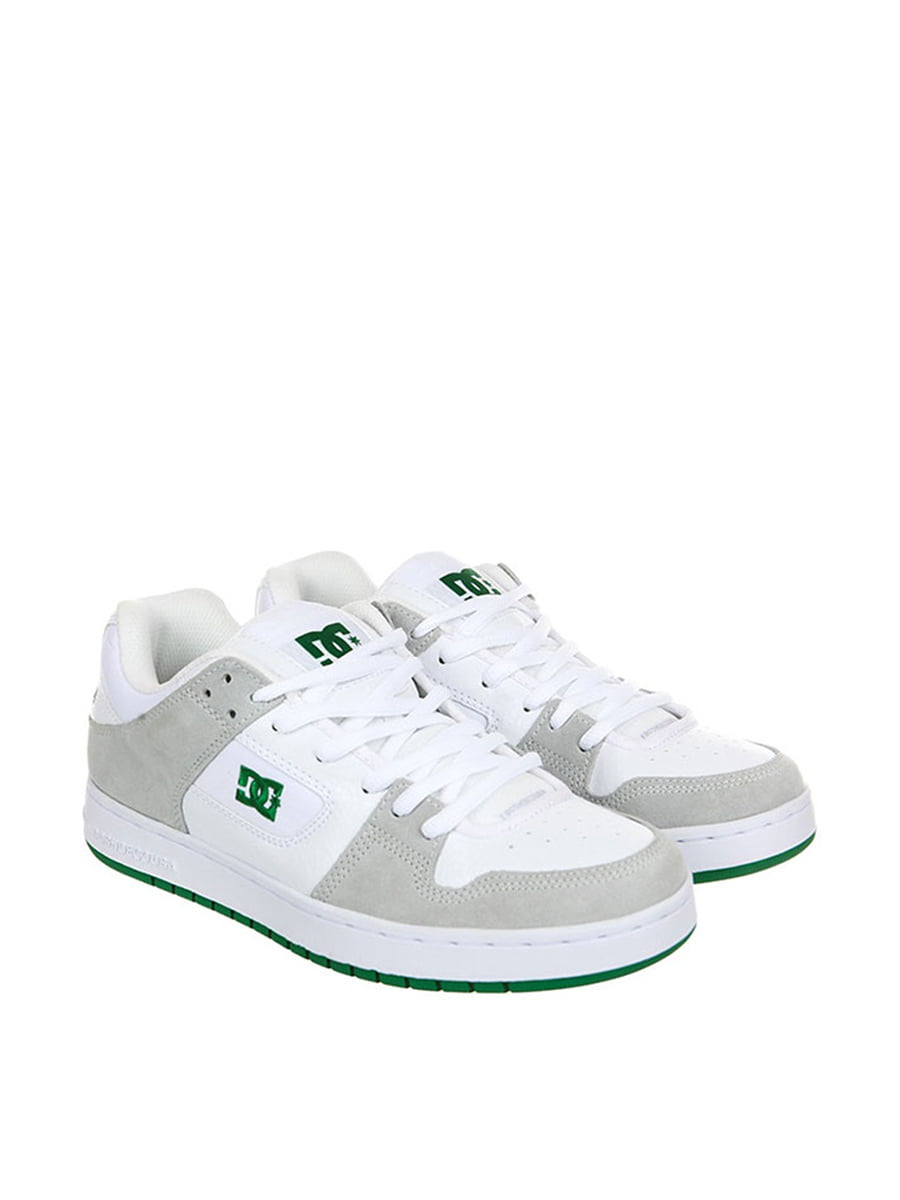 Кросівки біло-сірі з логотипом | 5678287