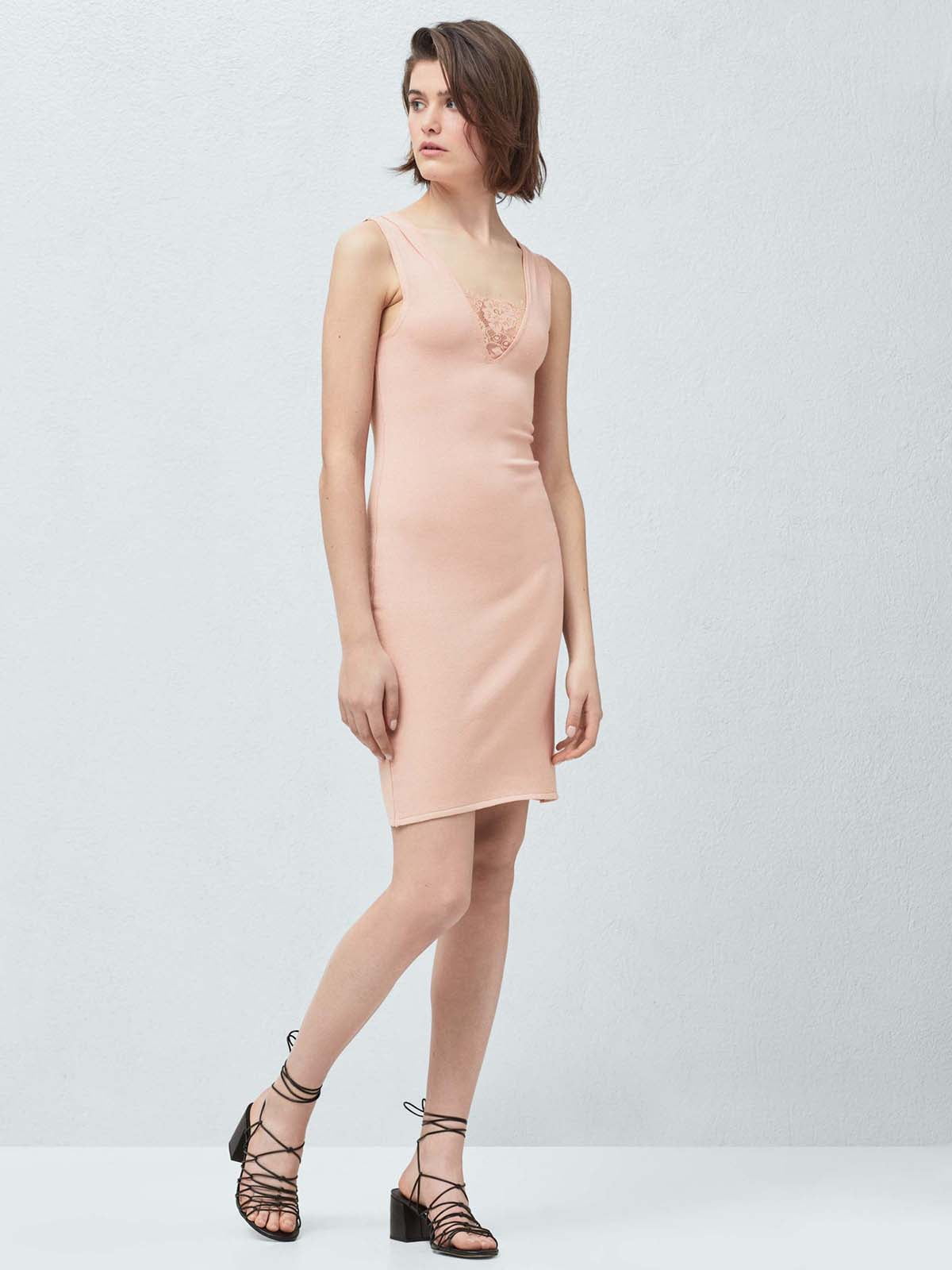 Платье пастельно-розовое | 5669088