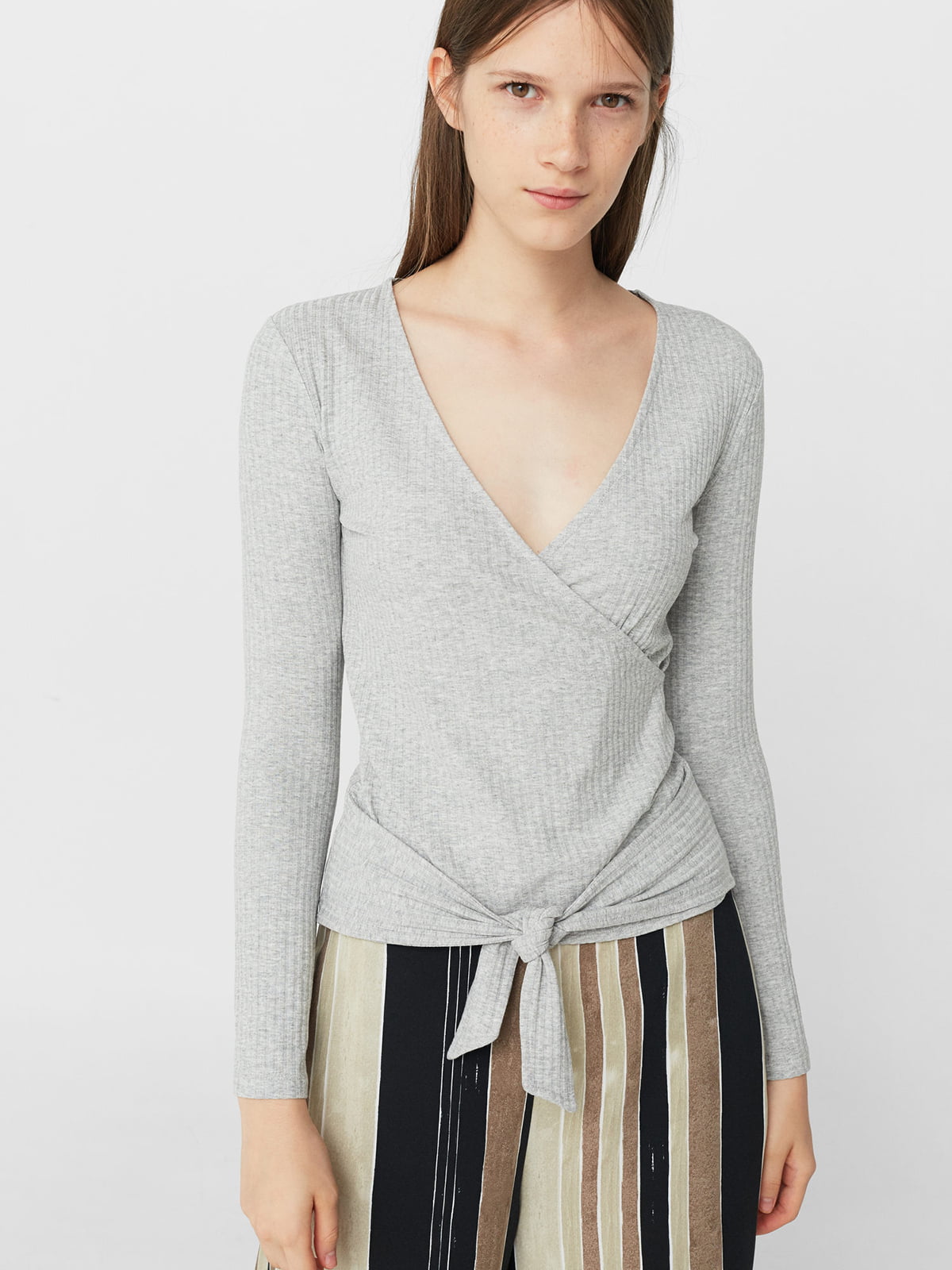 Пуловер світло-сірий | 5669151