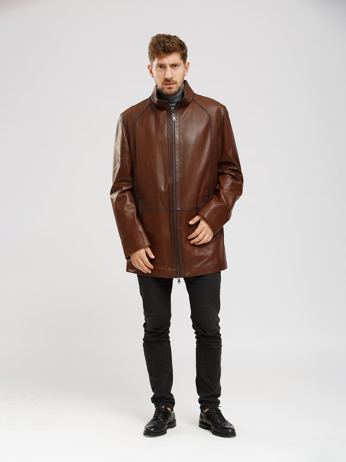 Куртка коричневого кольору | 5694994
