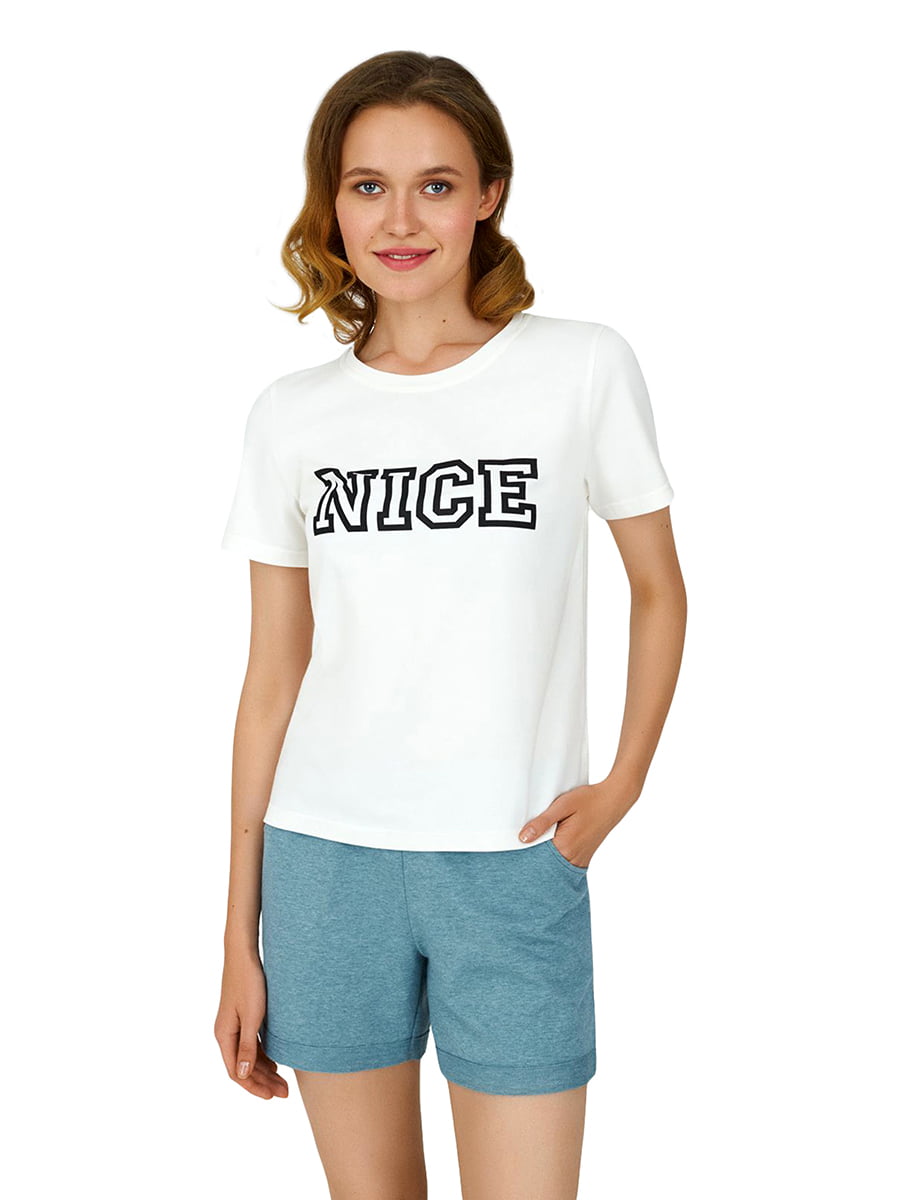 Пижама: футболка и шорты | 5700996