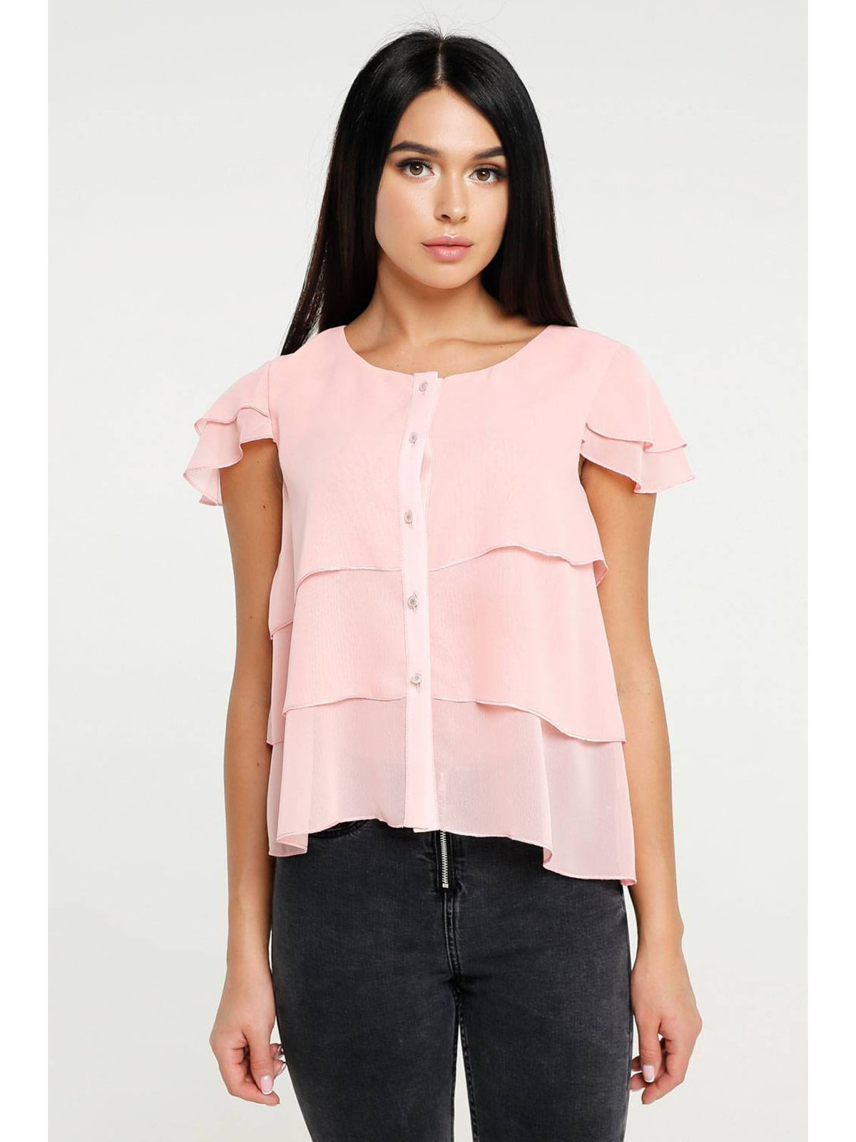 Блуза світло-рожева | 5699679