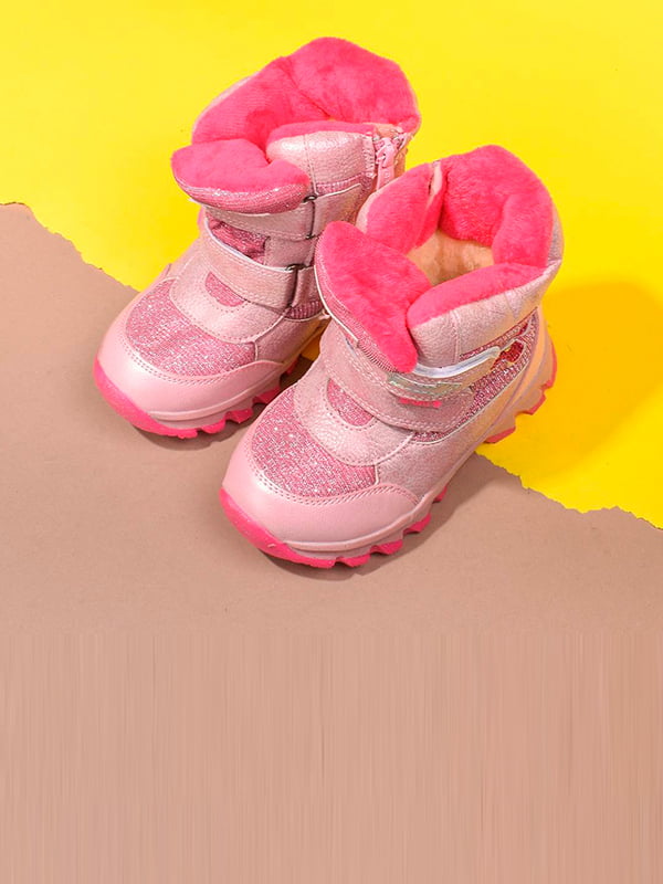 Ботинки розового цвета | 5648476