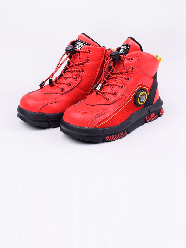 Ботинки красного цвета | 5649619