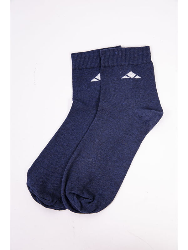 Шкарпетки сині з малюнком | 5703843