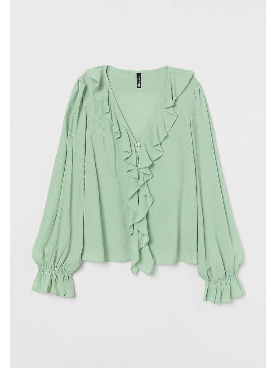 Блуза зеленого цвета | 5728111