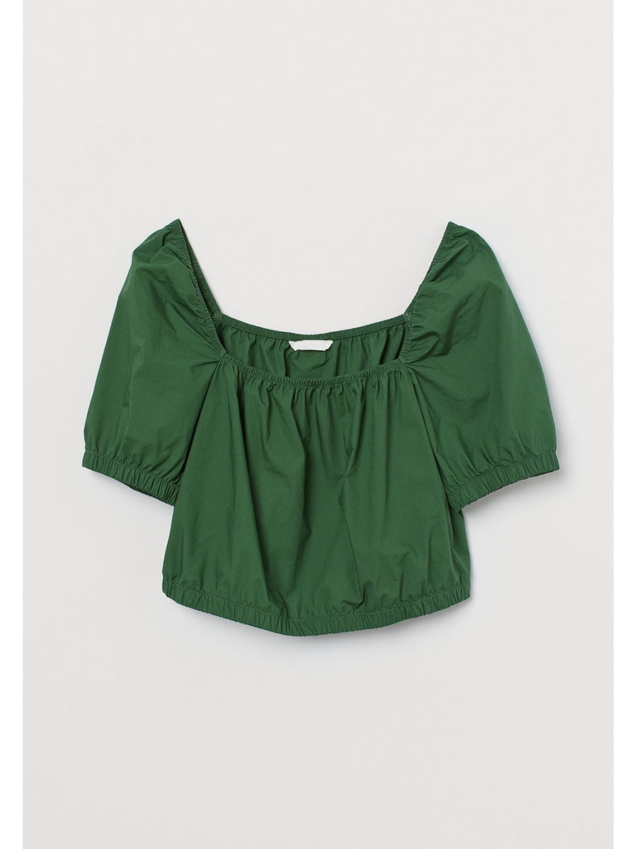 Блуза зеленого цвета | 5728245