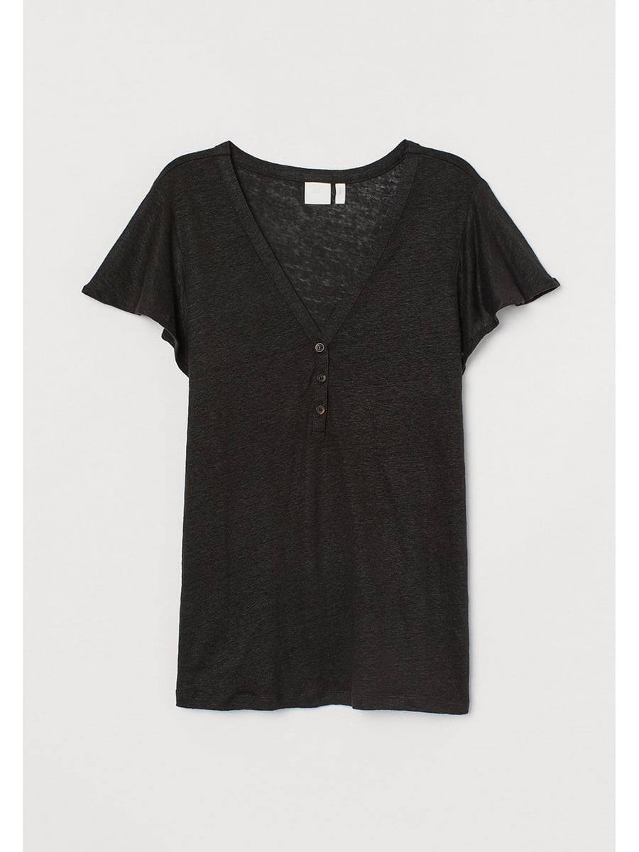 Блуза-футболка черная | 5728284