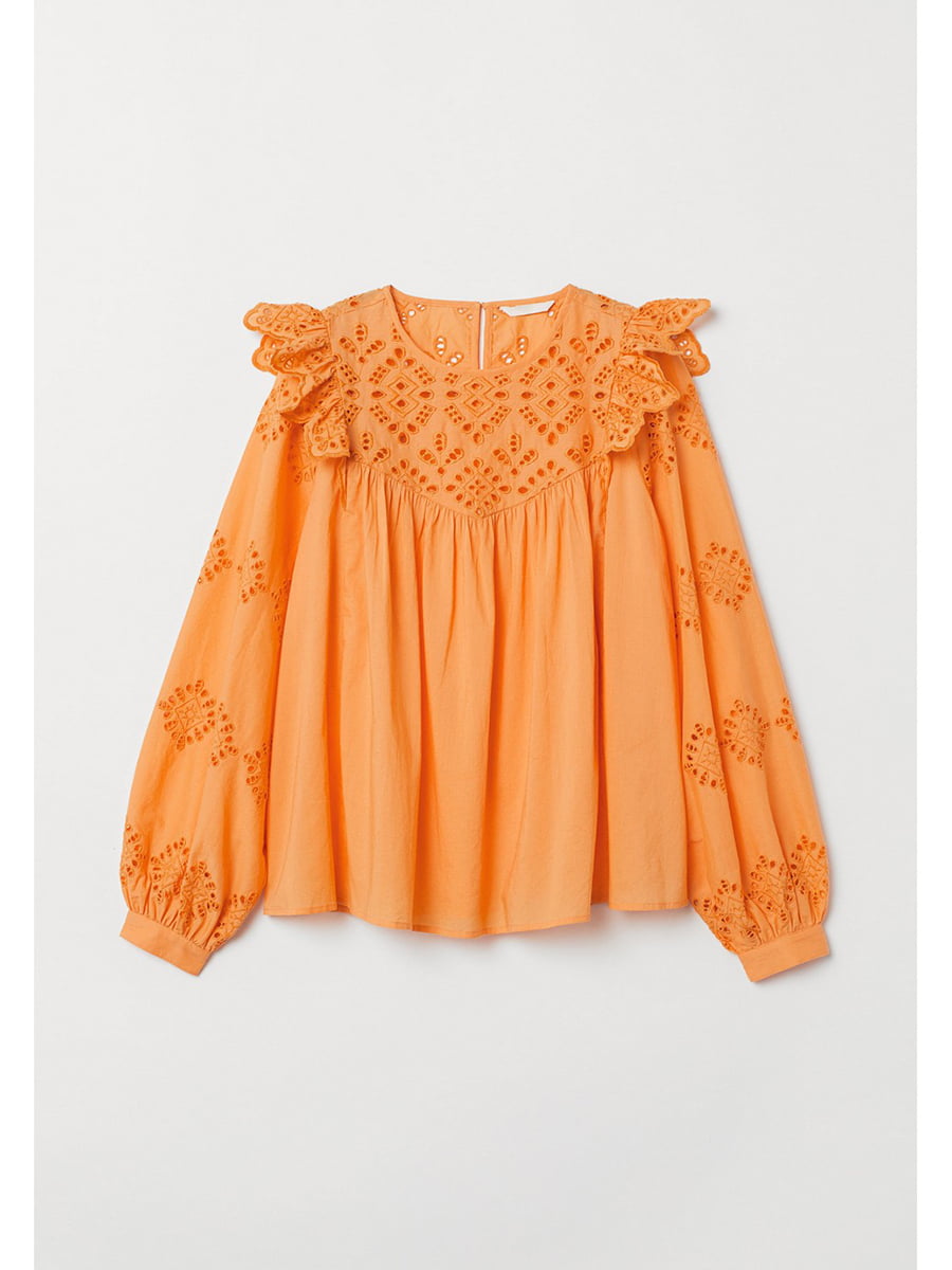 Блуза морковного цвета | 5728428