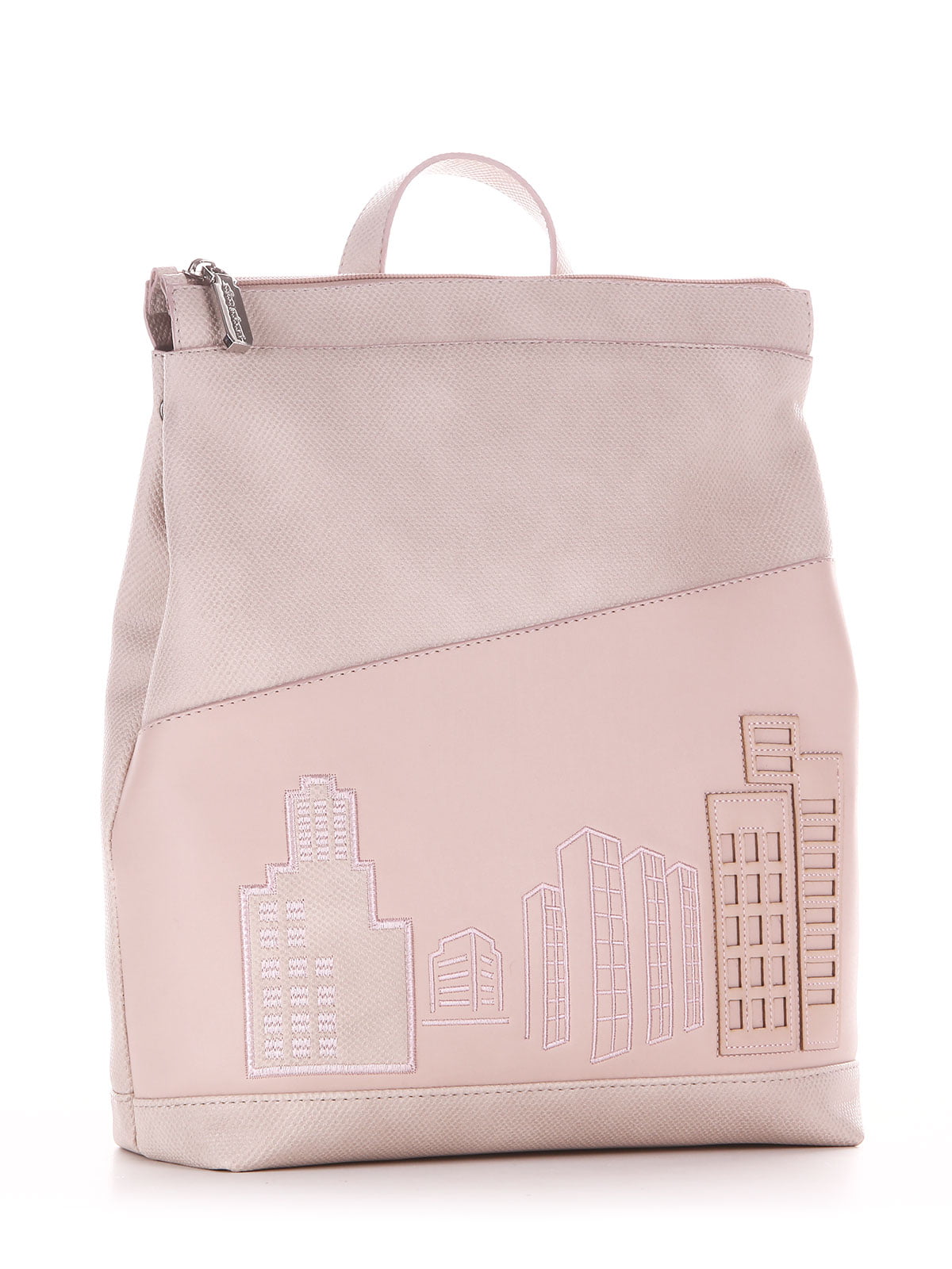 Рюкзак світло-рожева з декором | 5733815