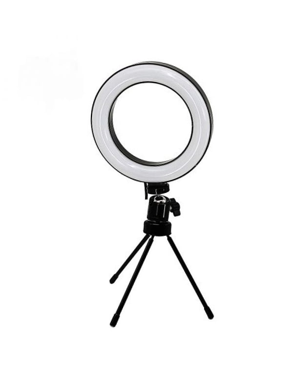 Подсветка-кольцо для селфи на мини-треноге для блогера | 5738264