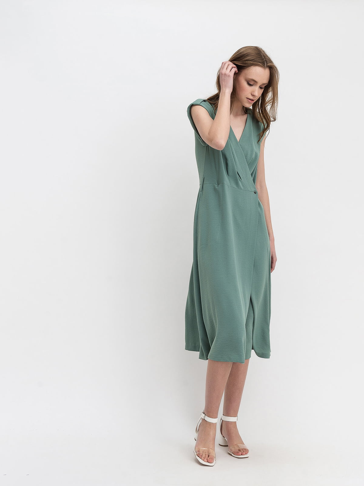 Платье зеленое | 5483706