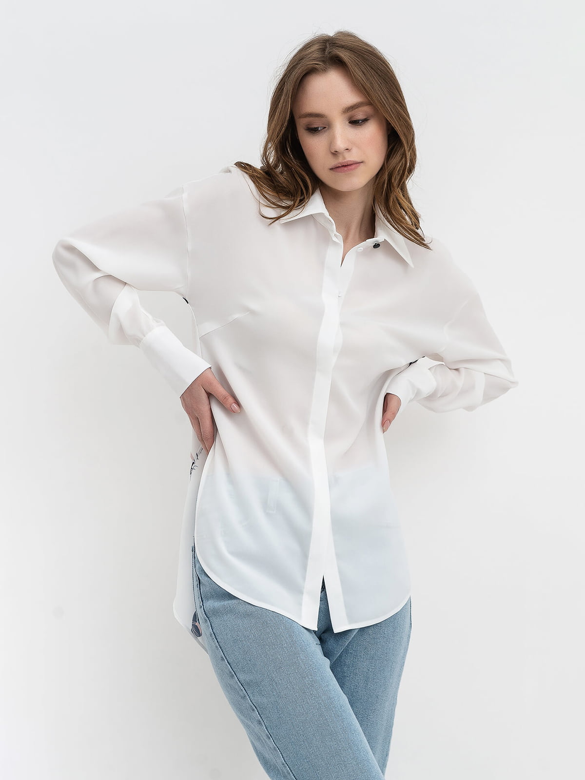 Рубашка белая | 5703623