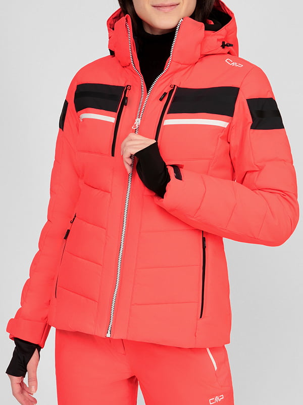 Куртка гірськолижна коралового кольору | 5608073