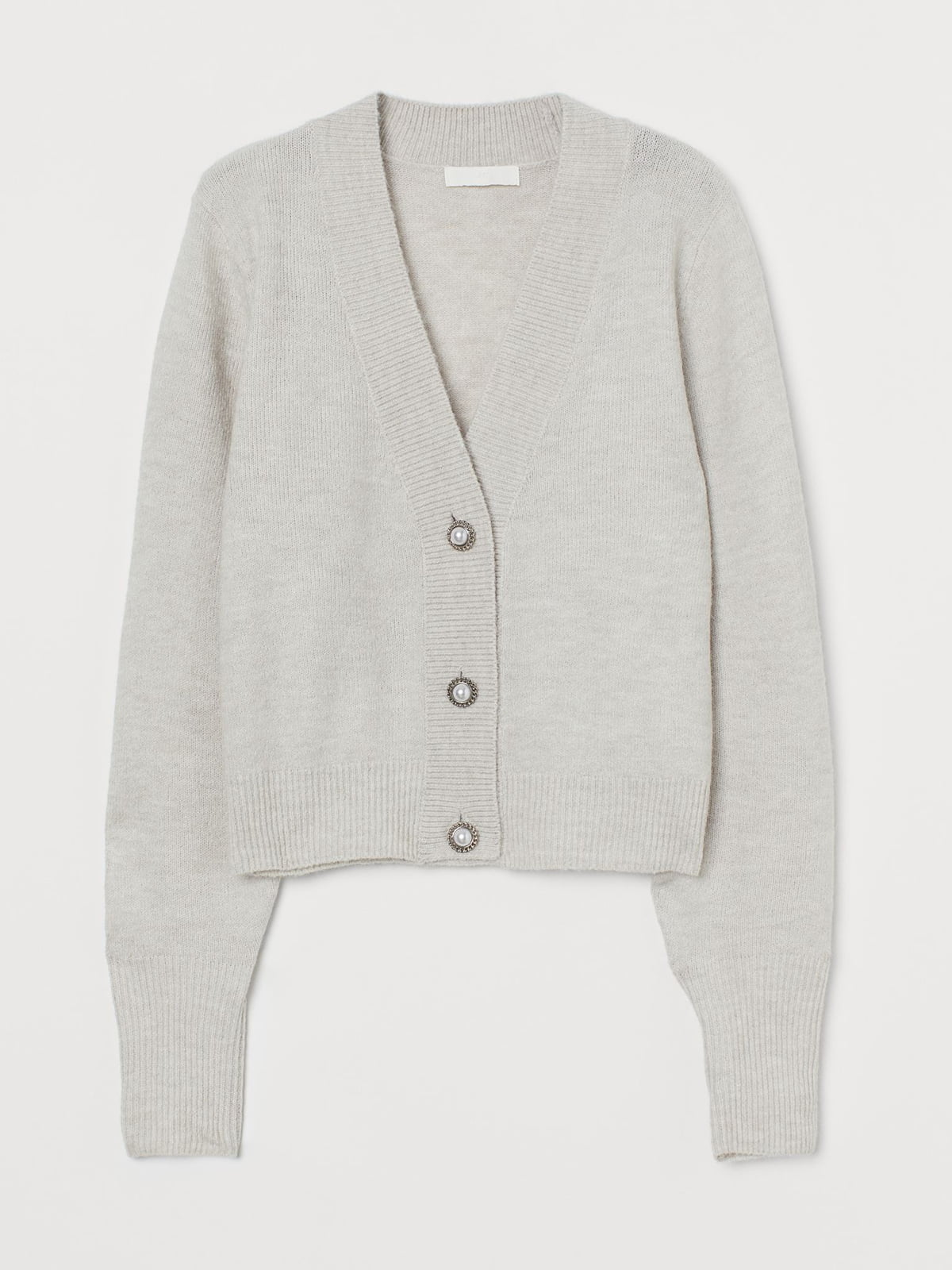 Пуловер светло-серый | 5742902