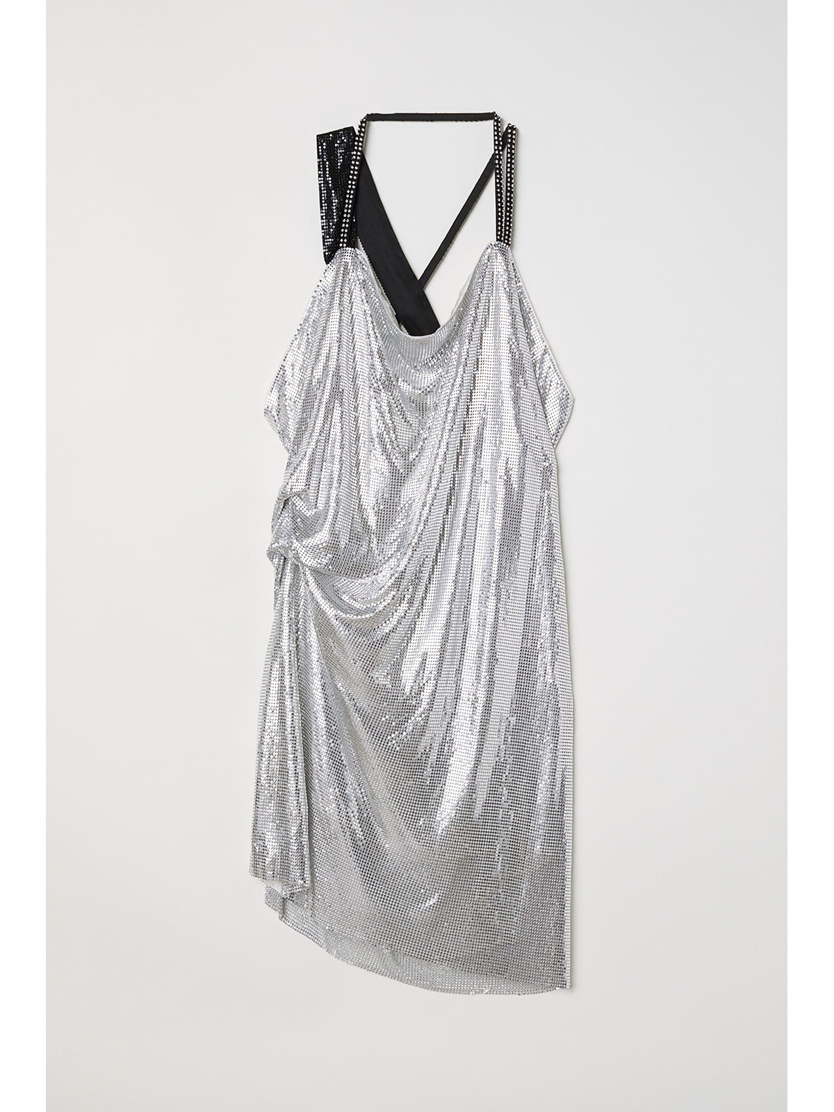 Платье серебристого цвета | 5744918
