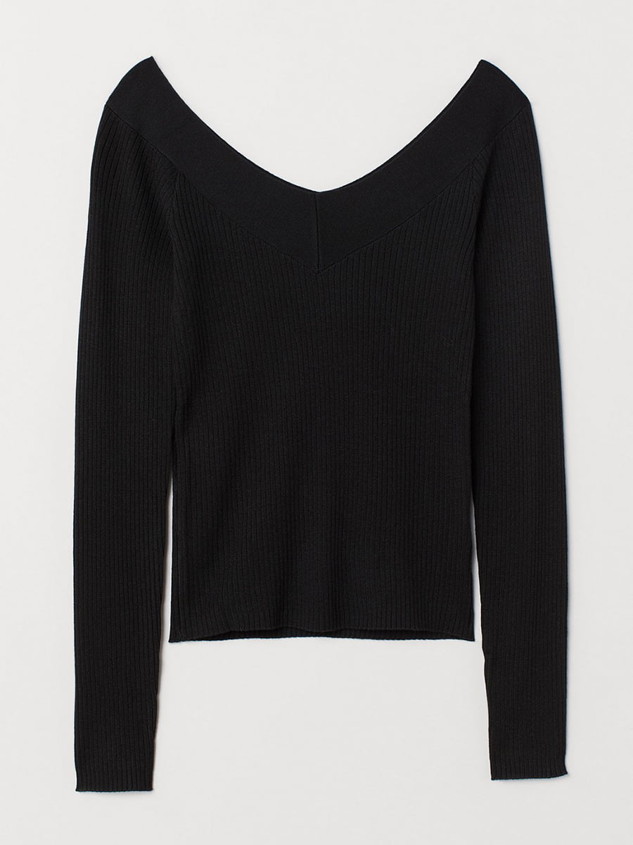 Пуловер чорний | 5745419
