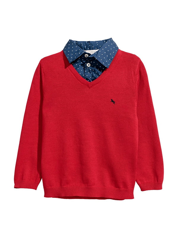 Пуловер красный | 5755855