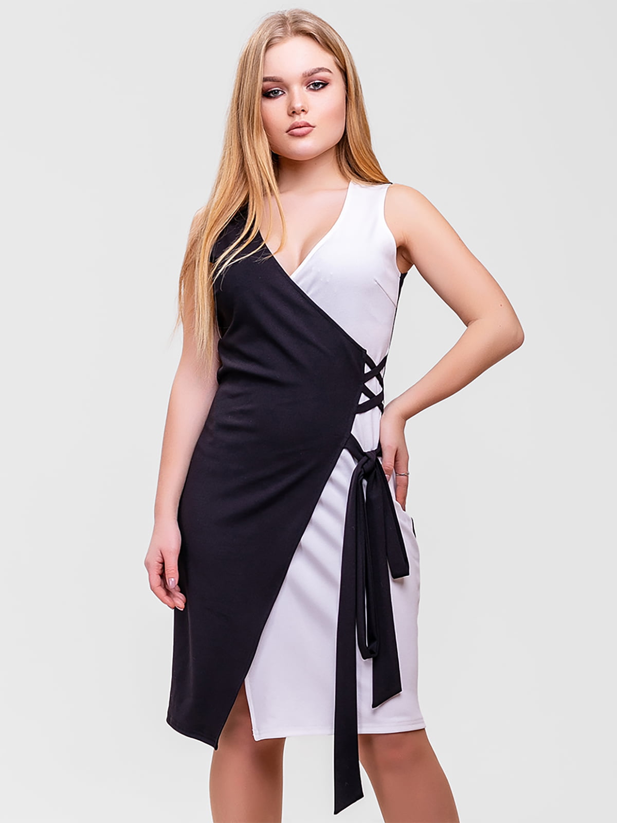 Сукня чорно-біла | 5760173