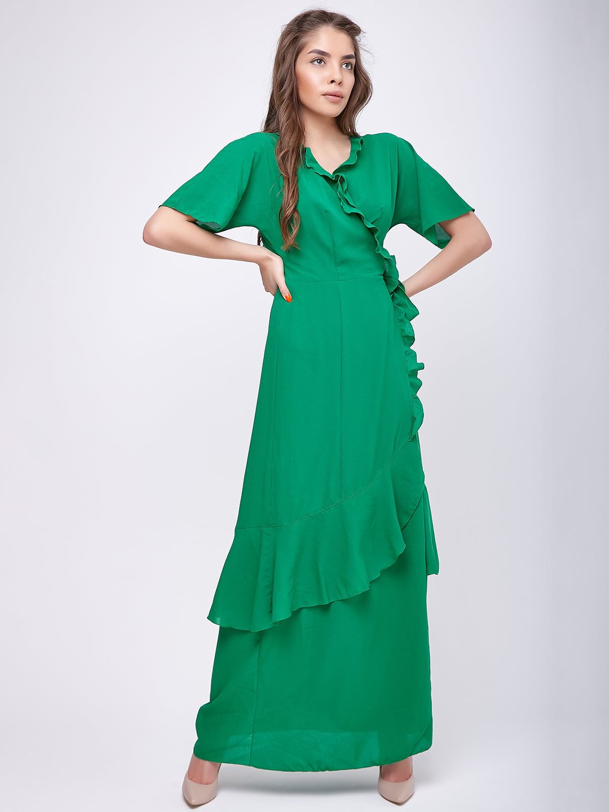 Платье зеленое | 5760190