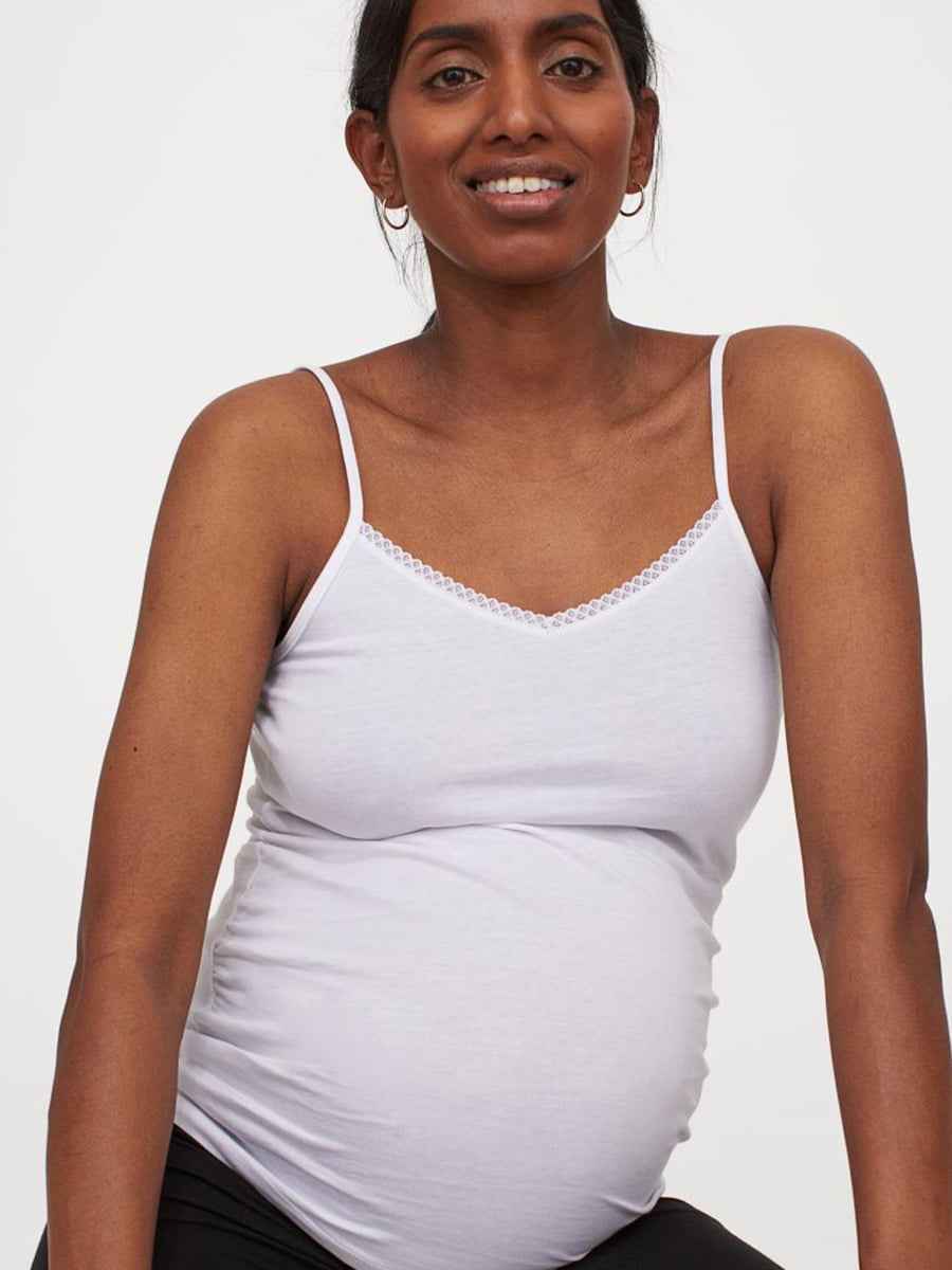 Майка для вагітних біла | 5761973