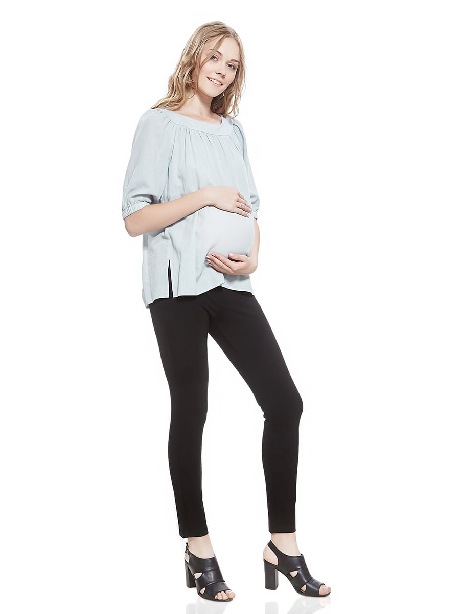 Блуза для вагітних сіро-блакитна | 5770528