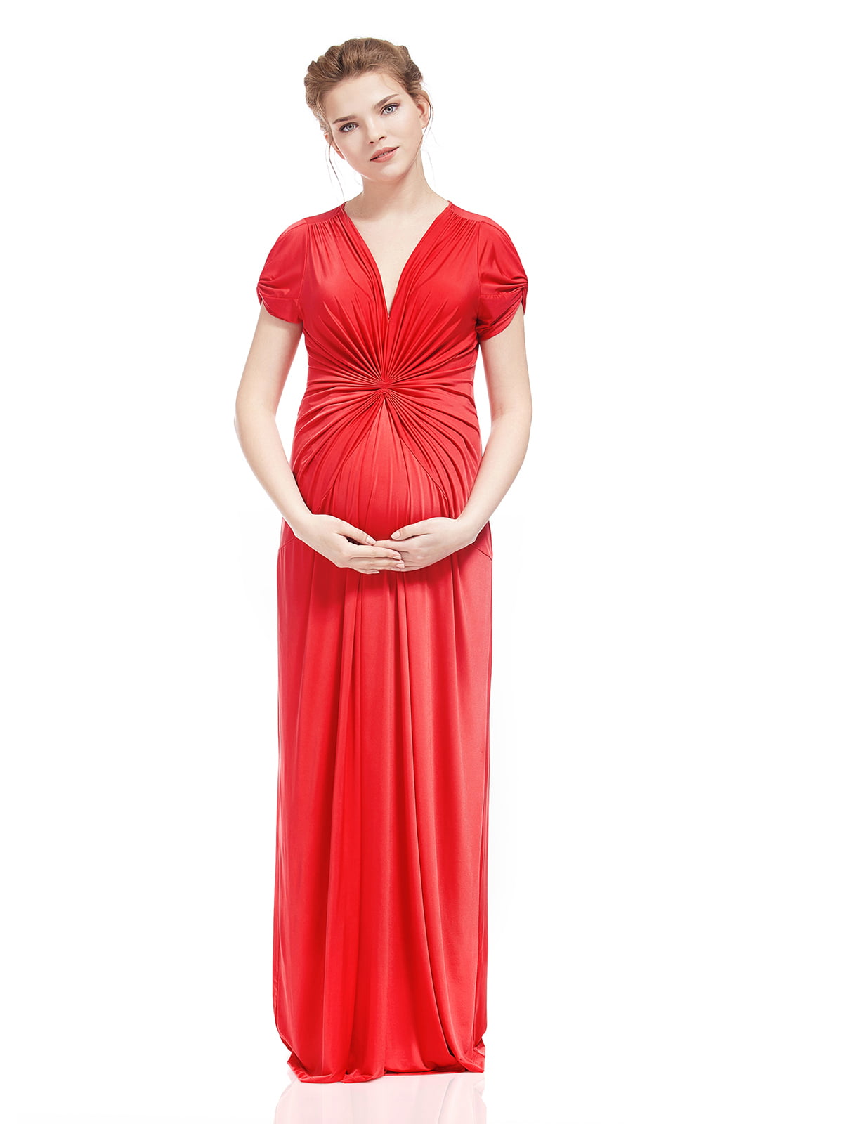 Платье для беременных красное | 5770557