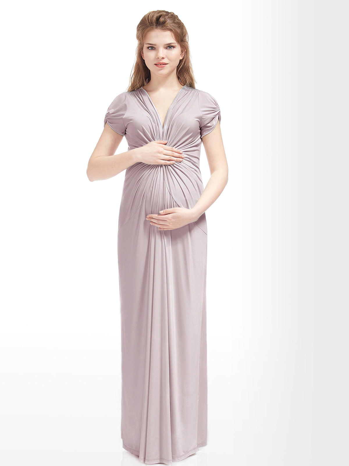 Сукня для вагітних бежева | 5770559