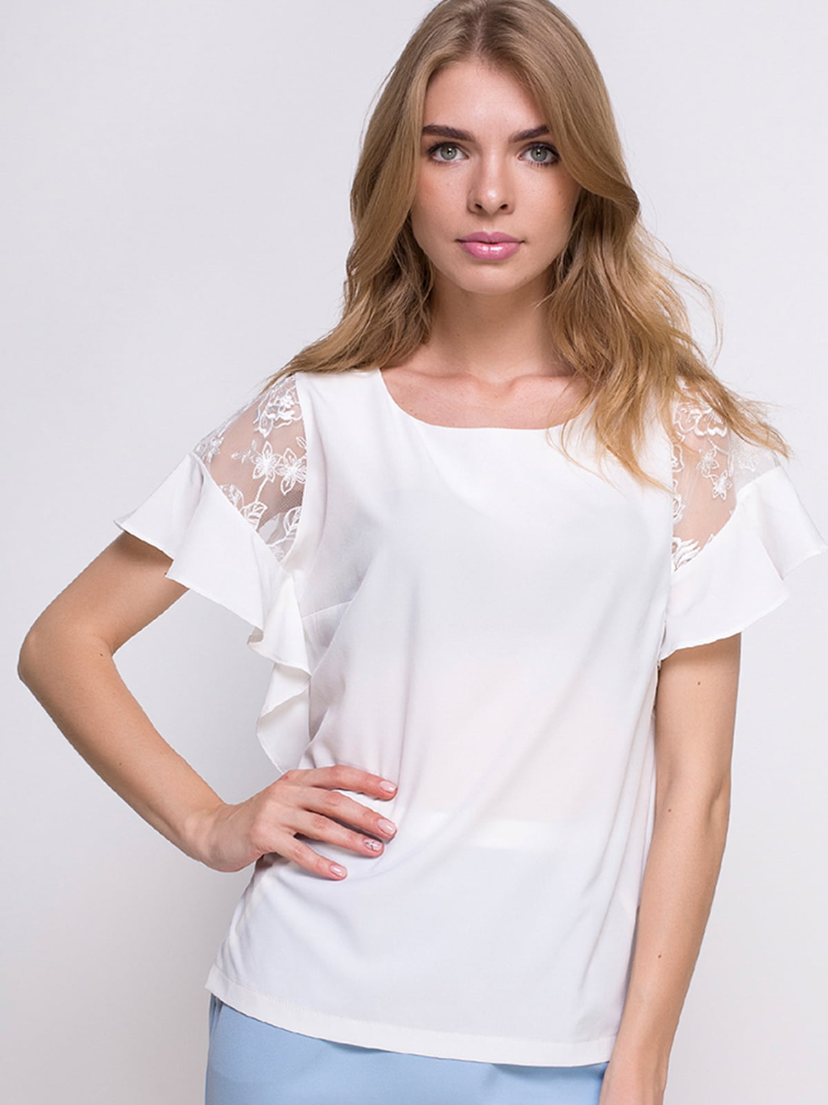 Блуза біла | 5772061