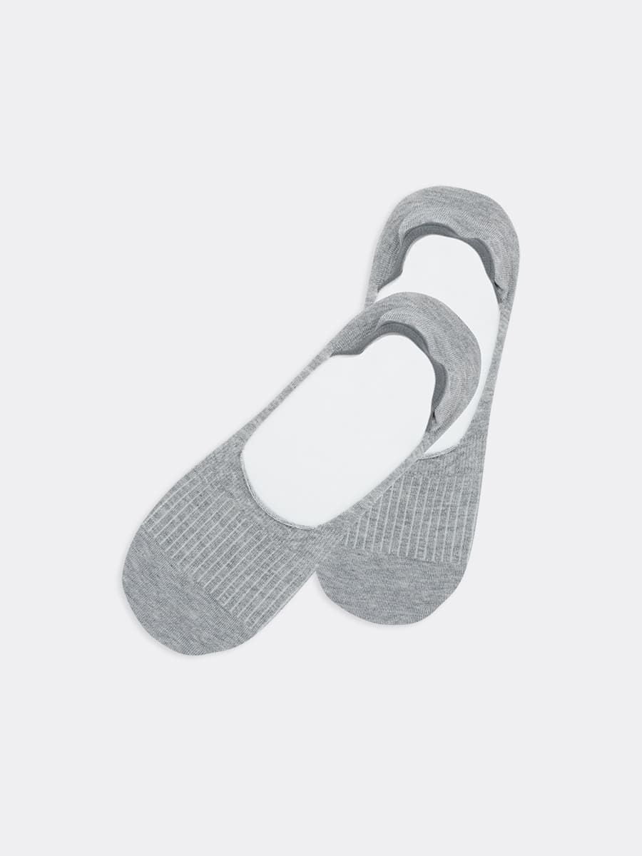 Шкарпетки-сліди сірі | 5774903