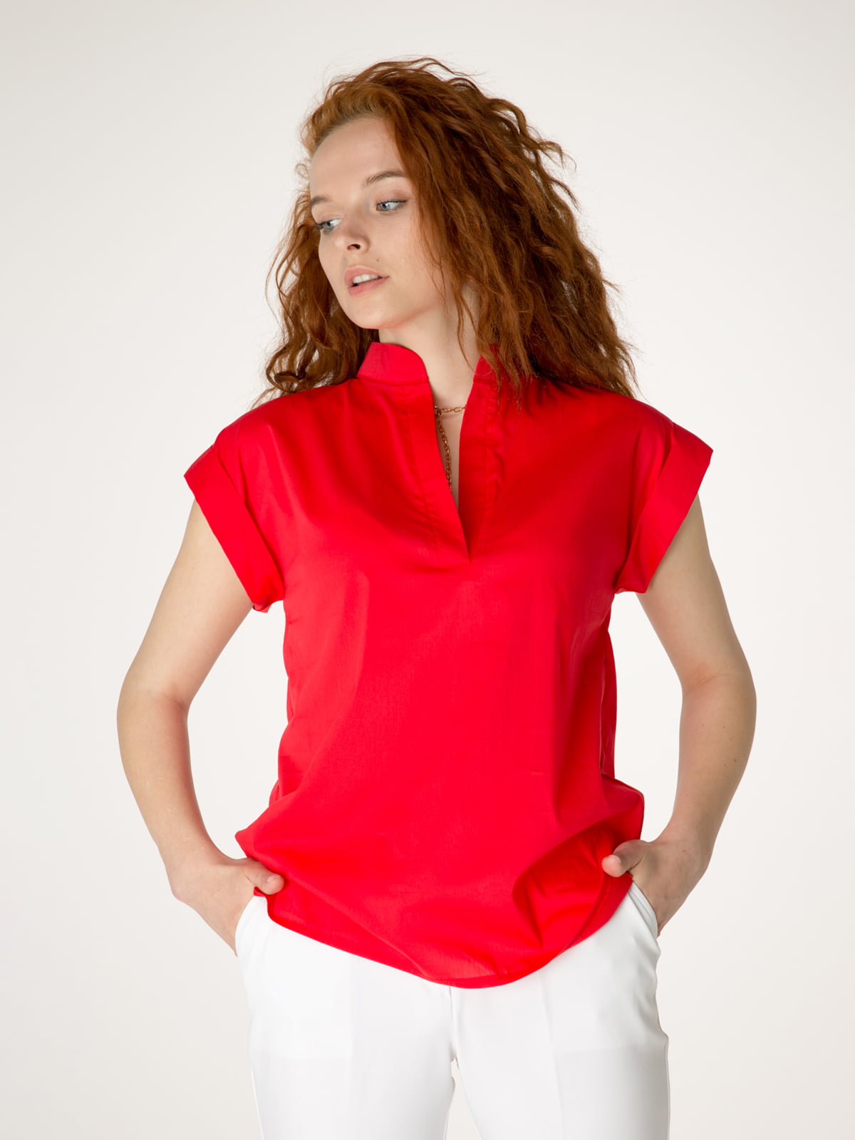 Блуза красная | 5776830