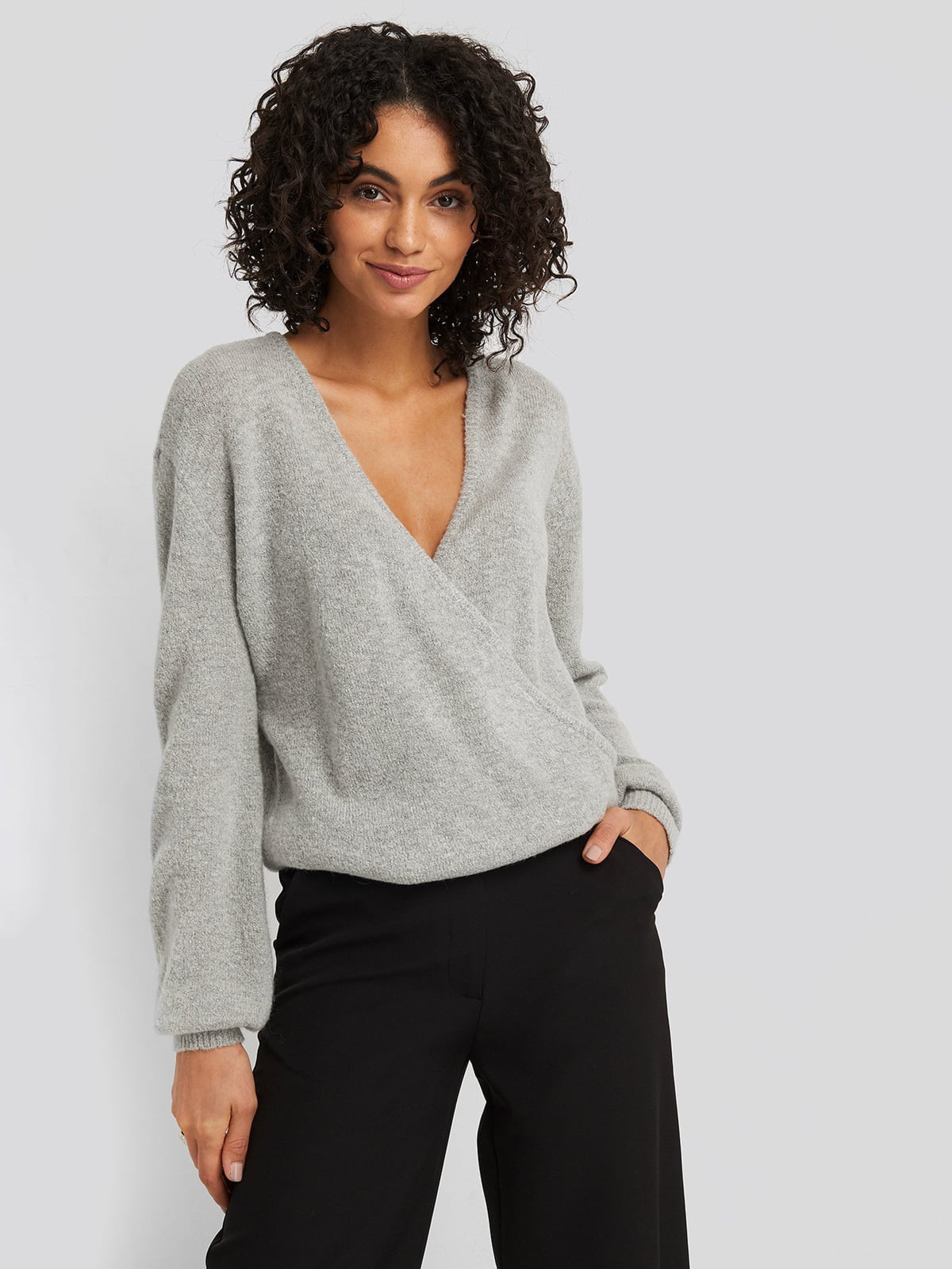 Пуловер серый | 5787910