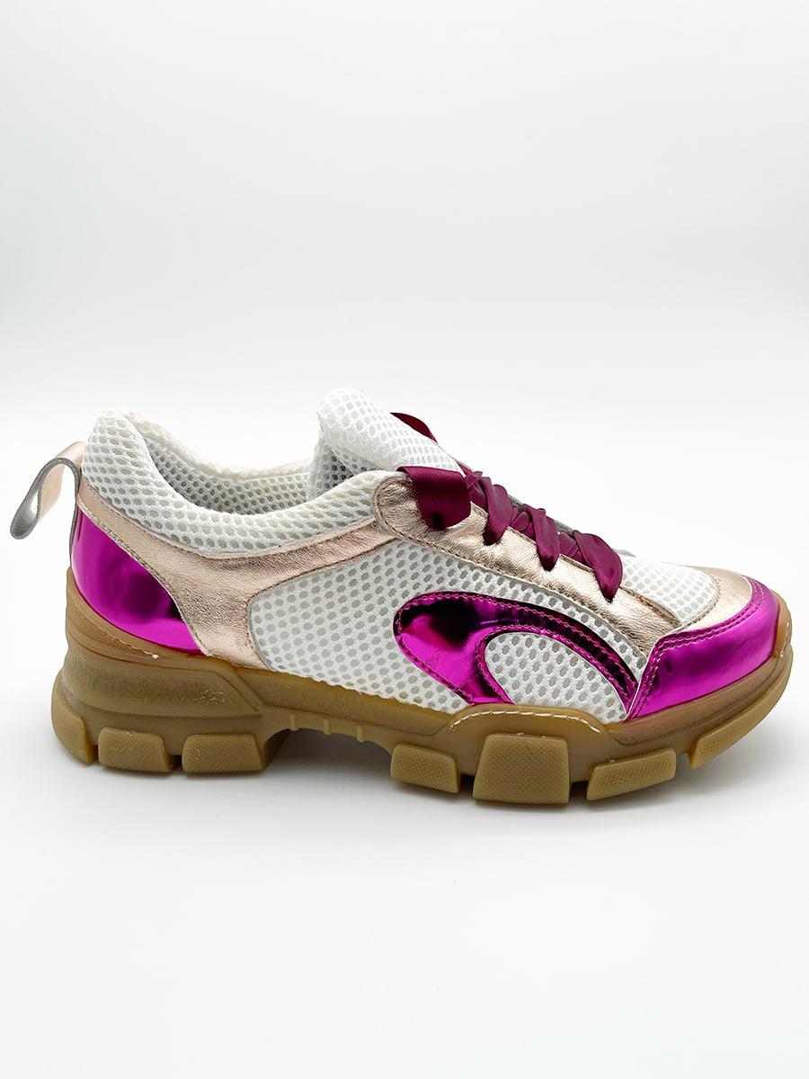 Кросівки біло-рожеві | 5797927