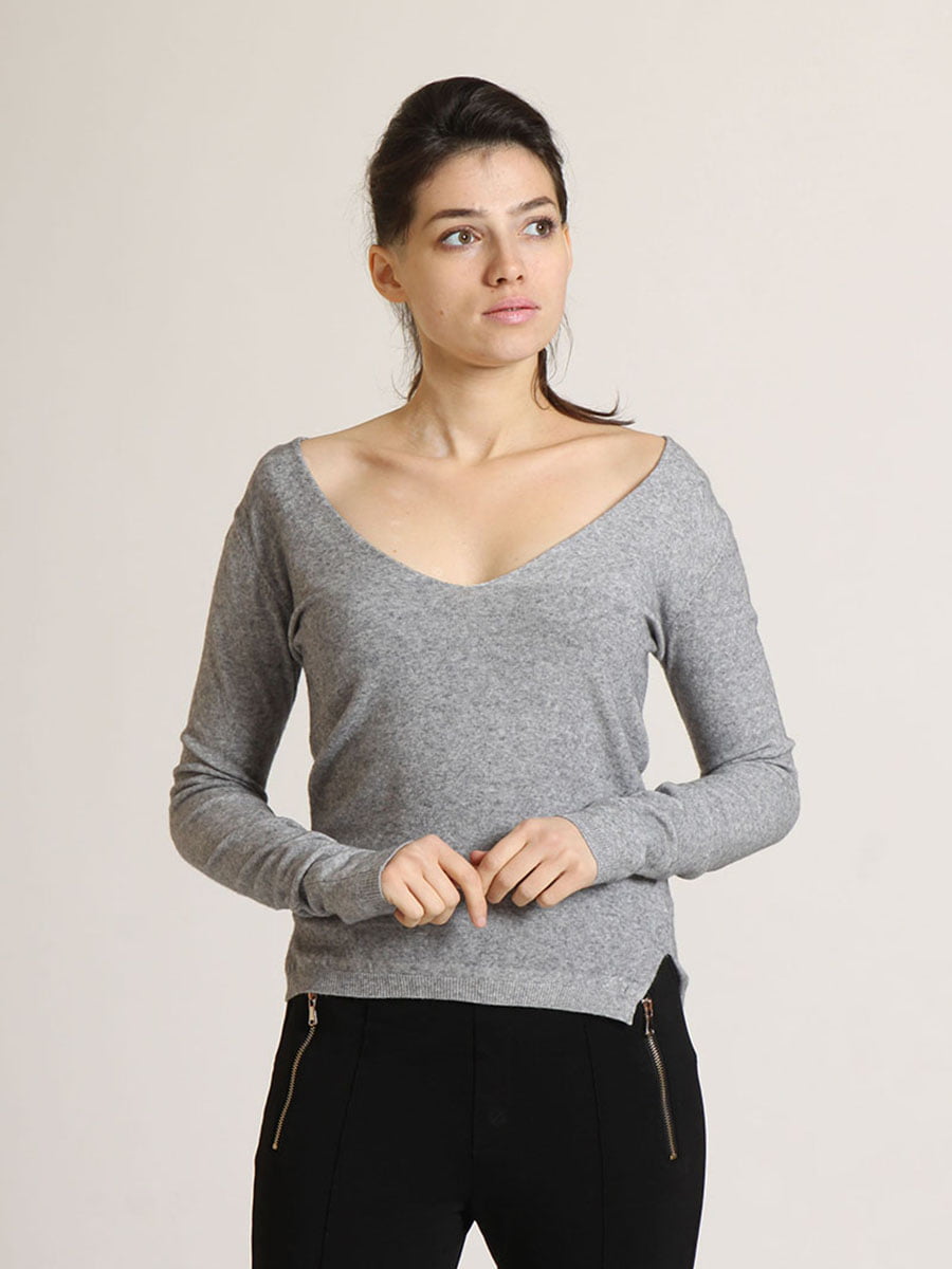 Пуловер сірий | 5790284