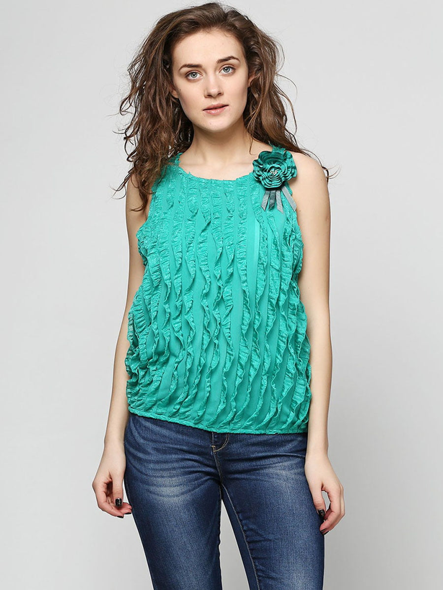 Блуза зеленая | 5796019