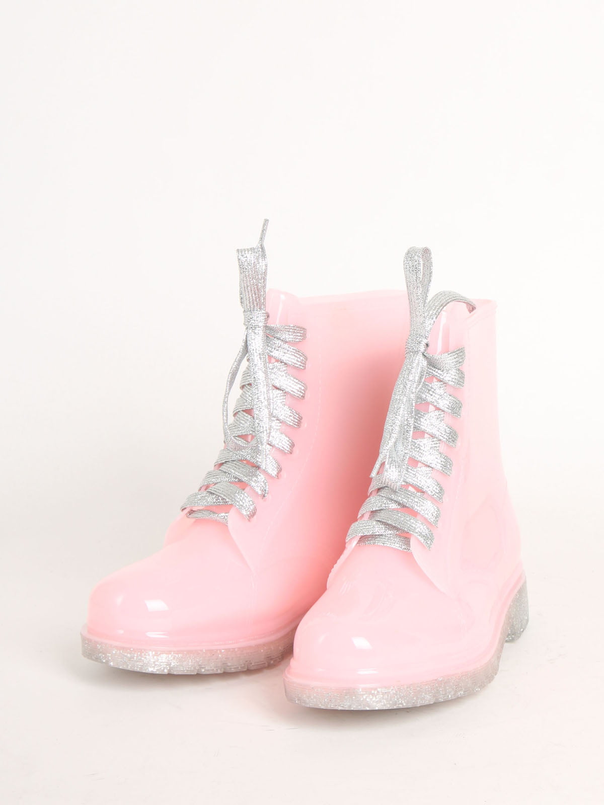 Ботинки резиновые розовые | 5789038