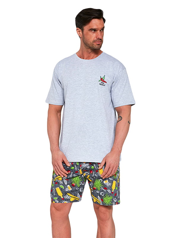 Пижама: футболка и шорты | 5802804