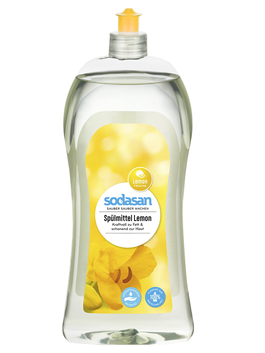 Органическое  жидкое средство-концентрат «Лимон» для мытья посуды (1 л) | 4002174