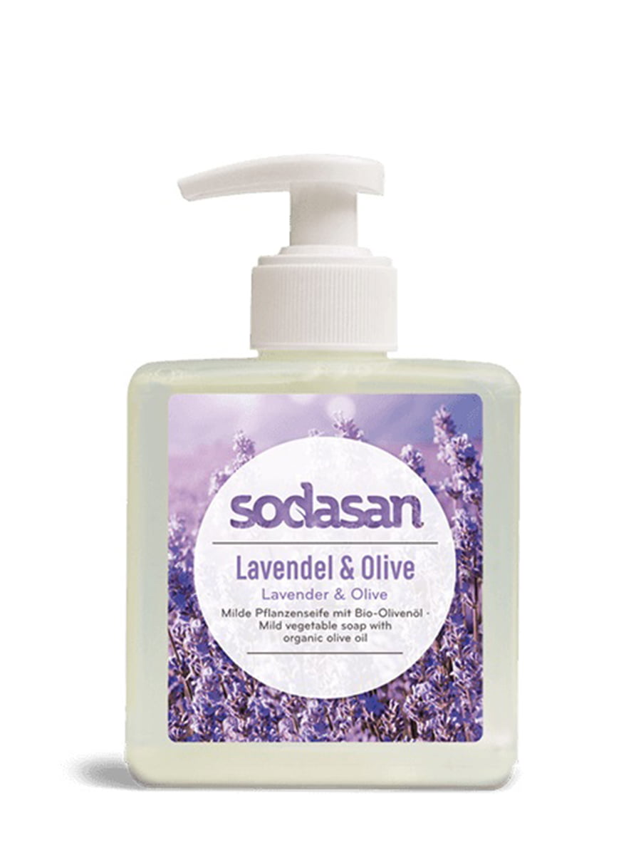 Мыло органическоеLavender-Olive жидкое, успокаивающее, с лавандовым и оливковым маслами (0,3 л) | 4002206