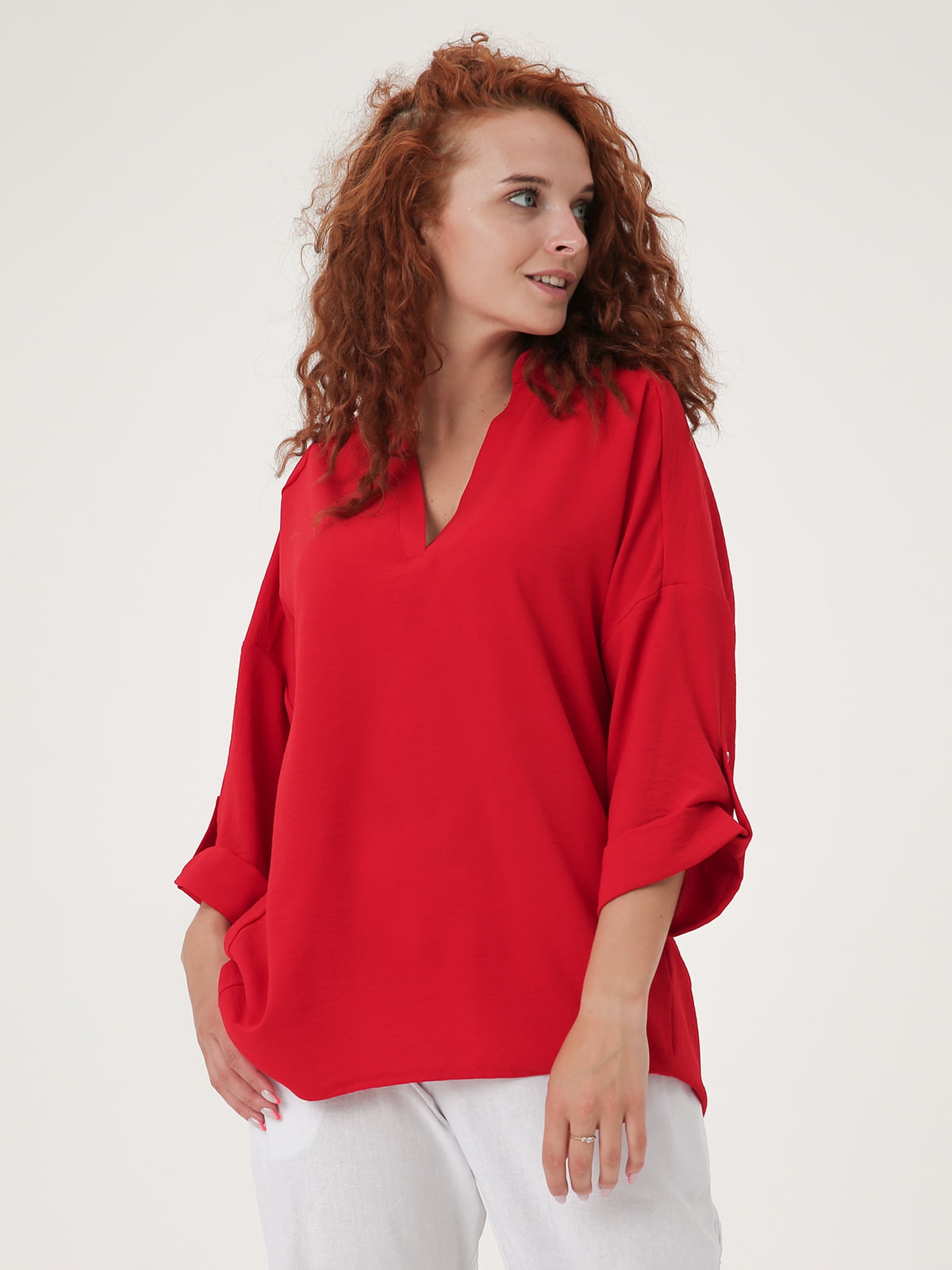Блуза красная | 5807118