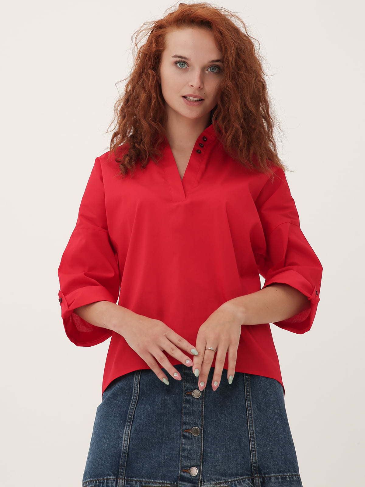Блуза красная | 5807119