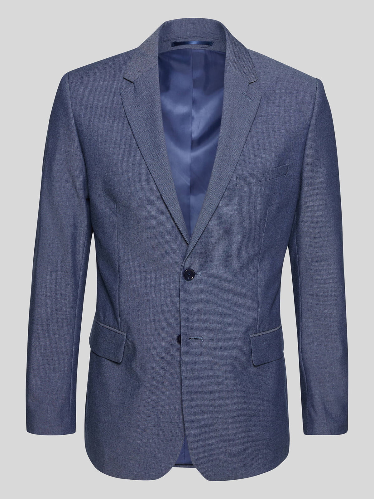 Пиджак серо-синий | 5808957