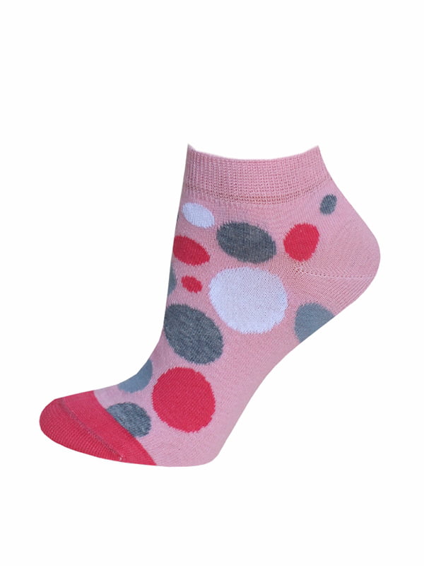 Шкарпетки рожеві в горох | 5697983